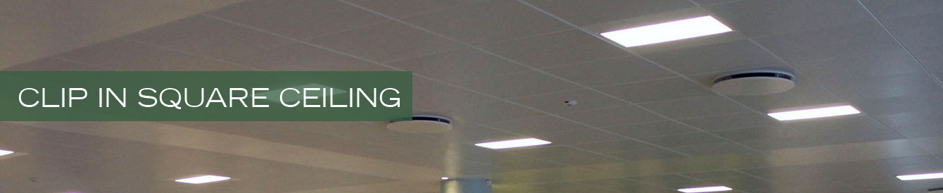 Clip In Square Ceiling